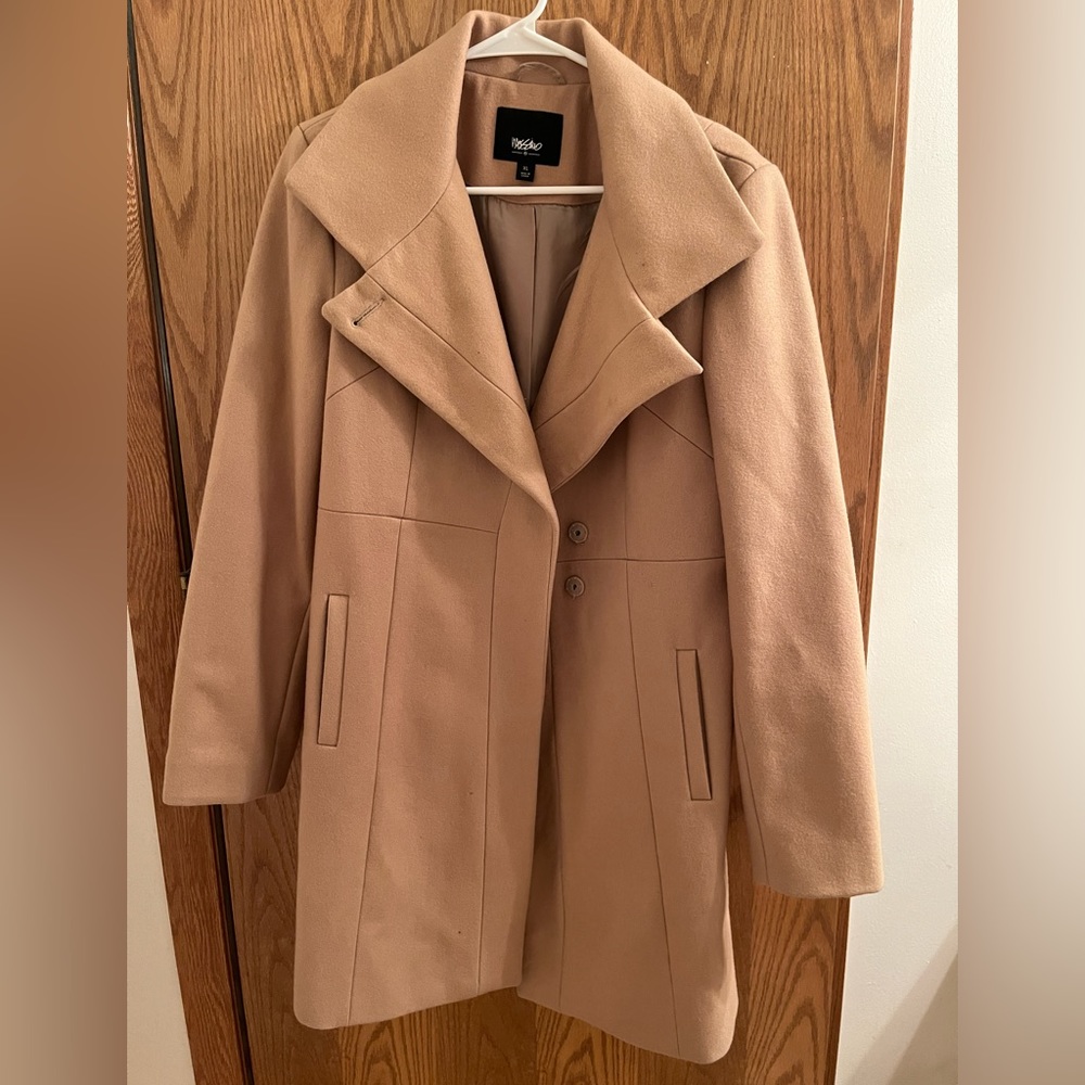 Brown pea coat!
